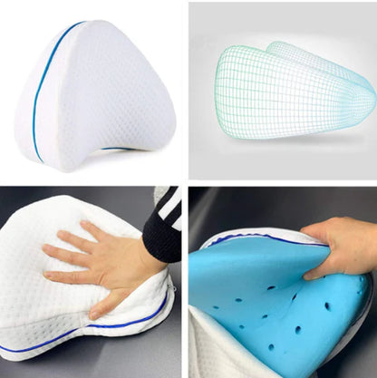 Almohada Para Piernas Y Rodillas Blanca