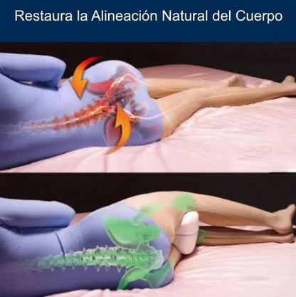 Almohada Para Piernas Y Rodillas Blanca