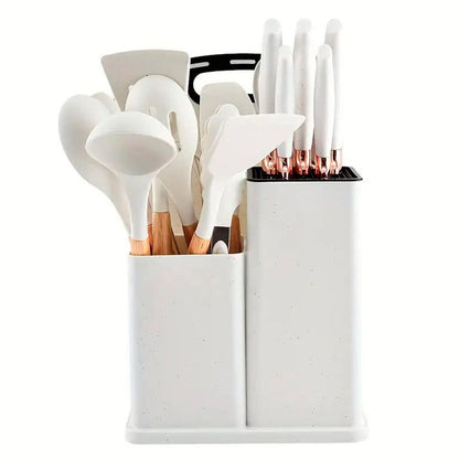 Set Utensilios Cocina En Silicona 19pcs